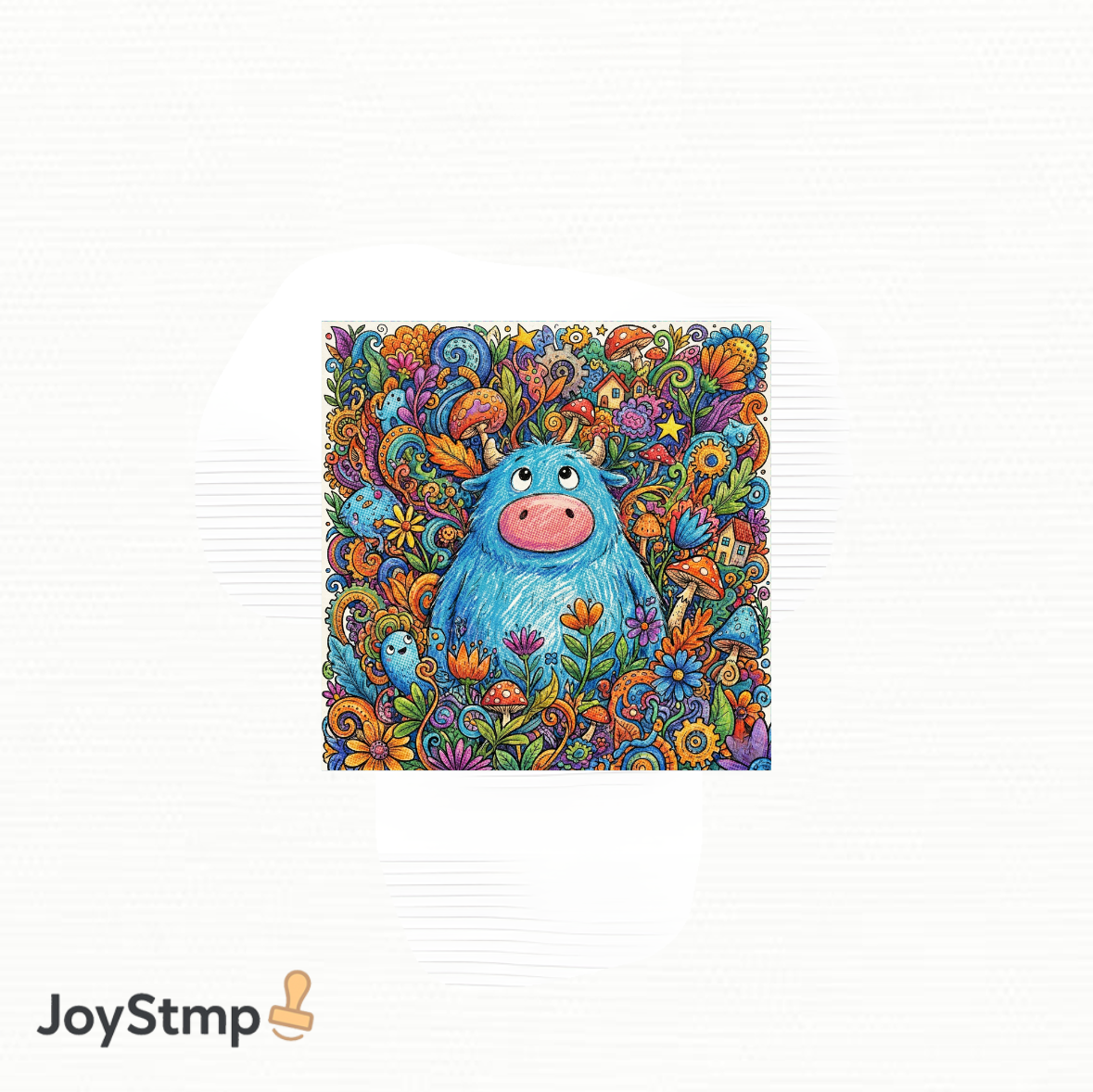 Joystmp Moozi Full Color Stamp 1-1