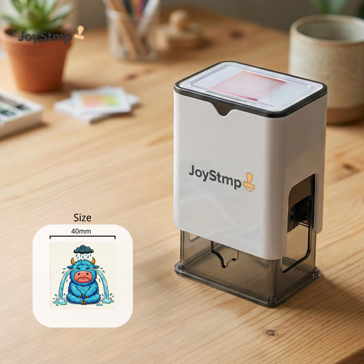 Joystmp Moozi Full Color Stamp 1-7