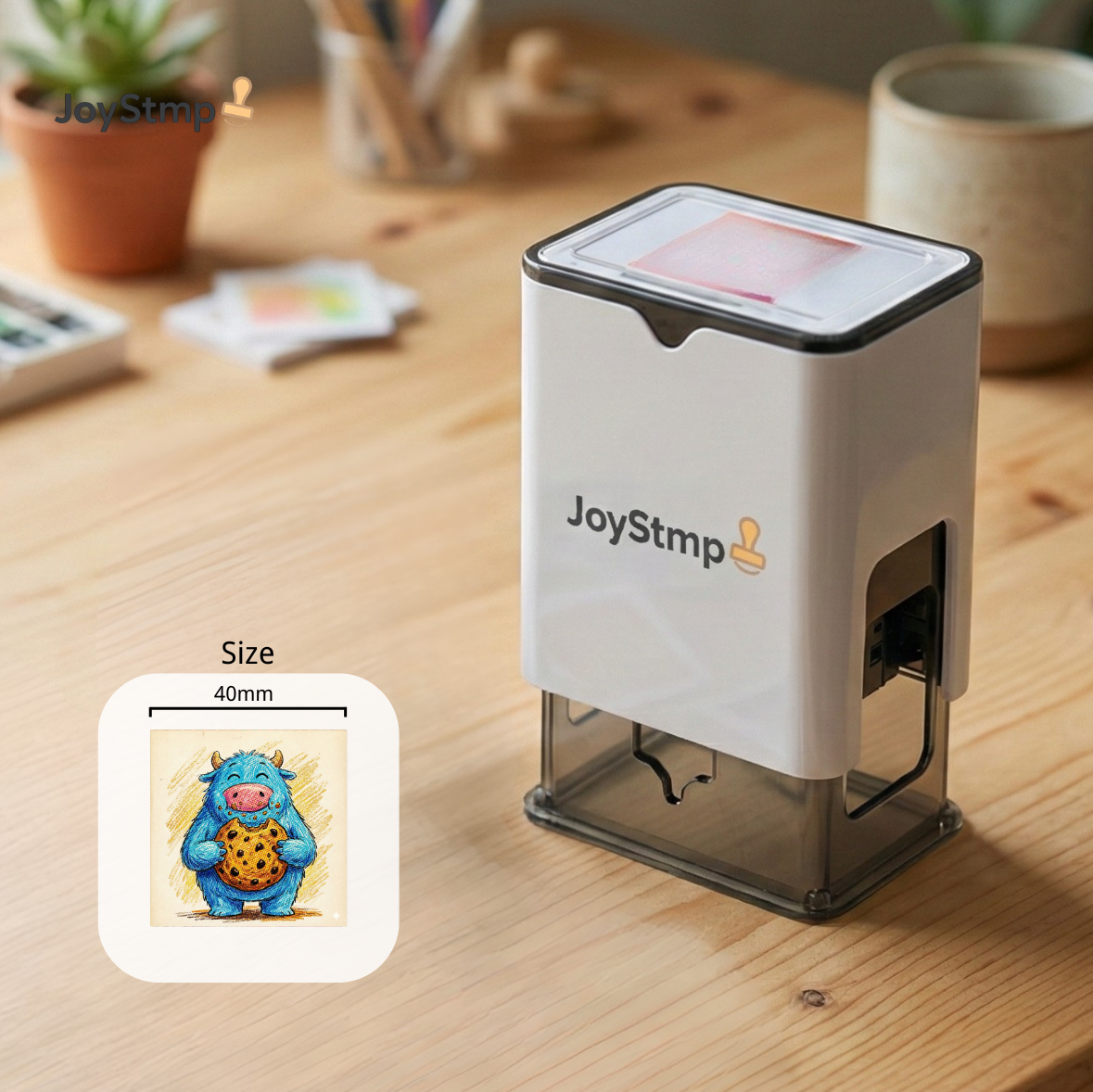 Joystmp Moozi Full Color Stamp 1-3