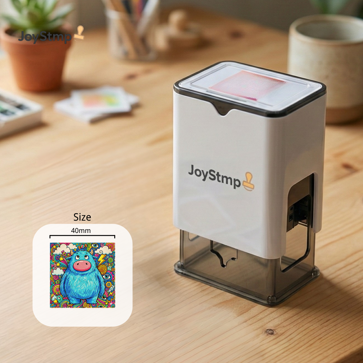 Joystmp Moozi Full Color Stamp 1-6