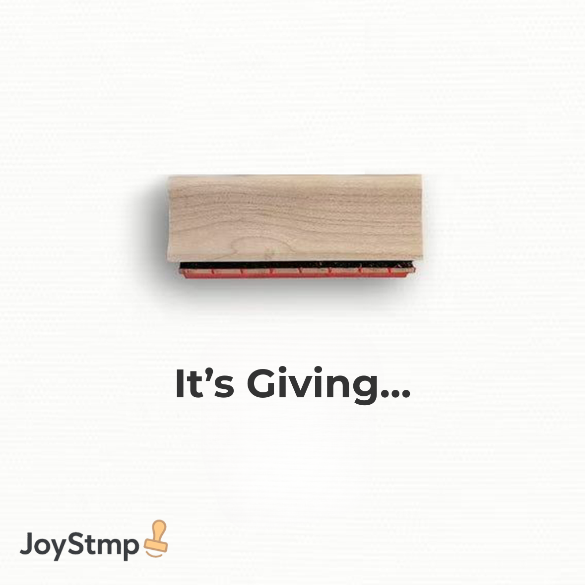 “It's Giving...” MEME Stamp