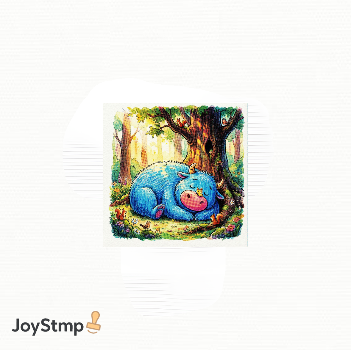 Joystmp Moozi Full Color Stamp 1-2