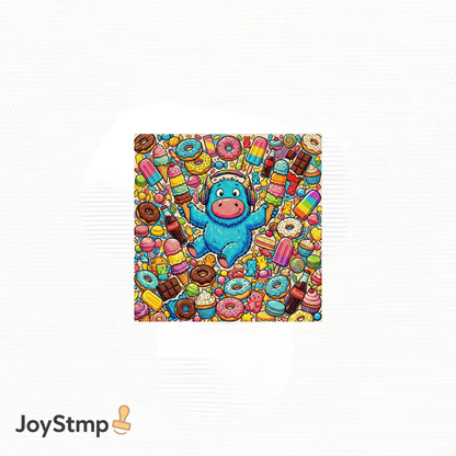 Joystmp Moozi Full Color Stamp 1-4