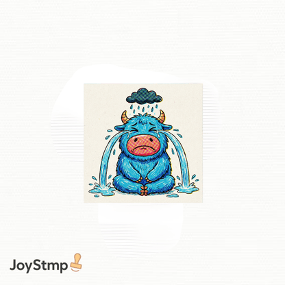 Joystmp Moozi Full Color Stamp 1-7