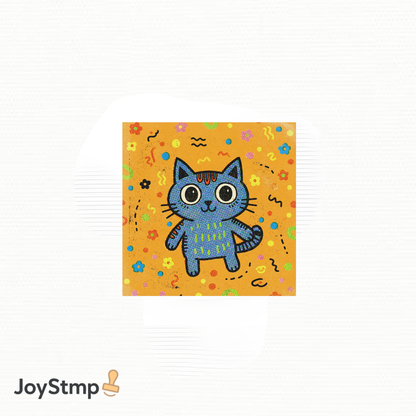 Joystmp Mooncat Full Color Stamp 1-2