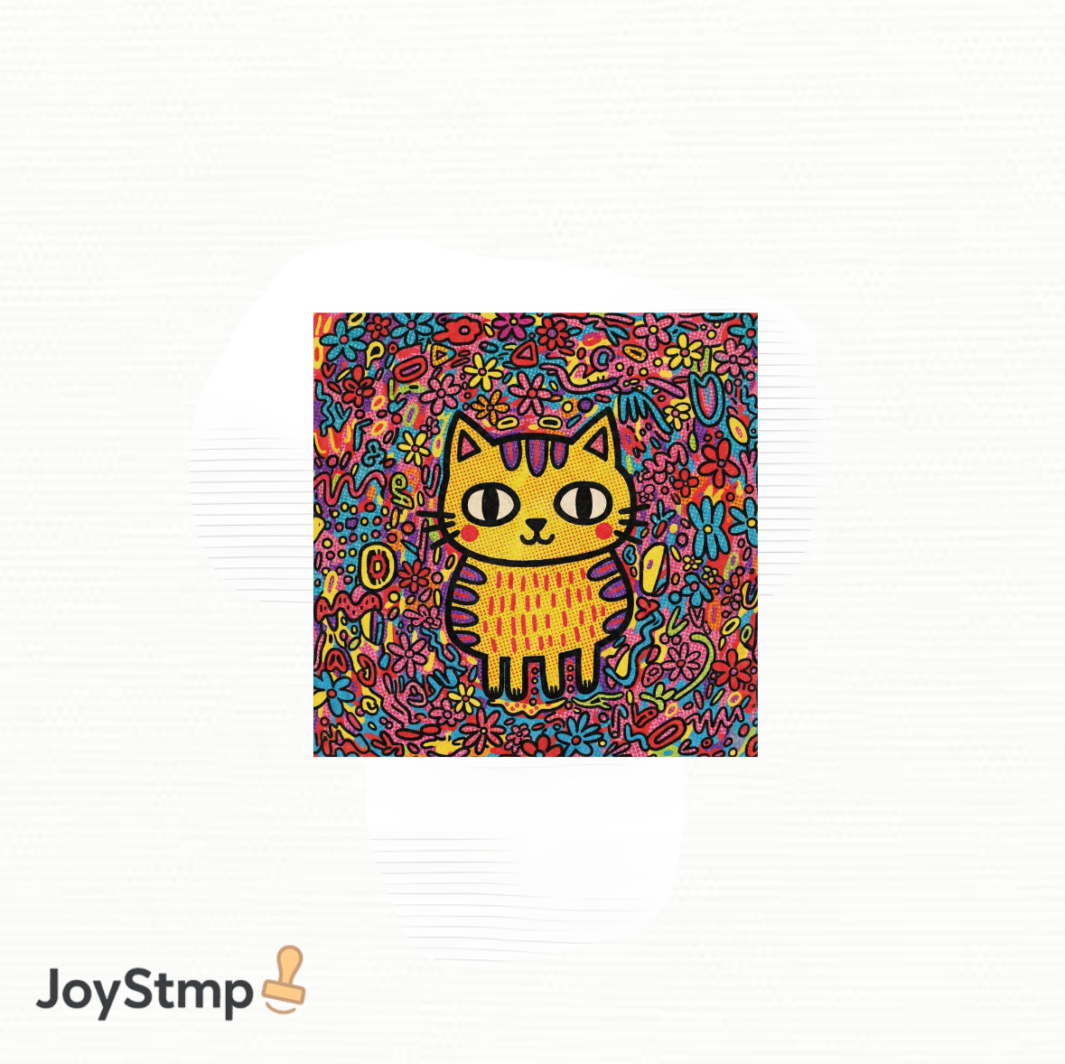 Joystmp Mooncat Full Color Stamp 1-1