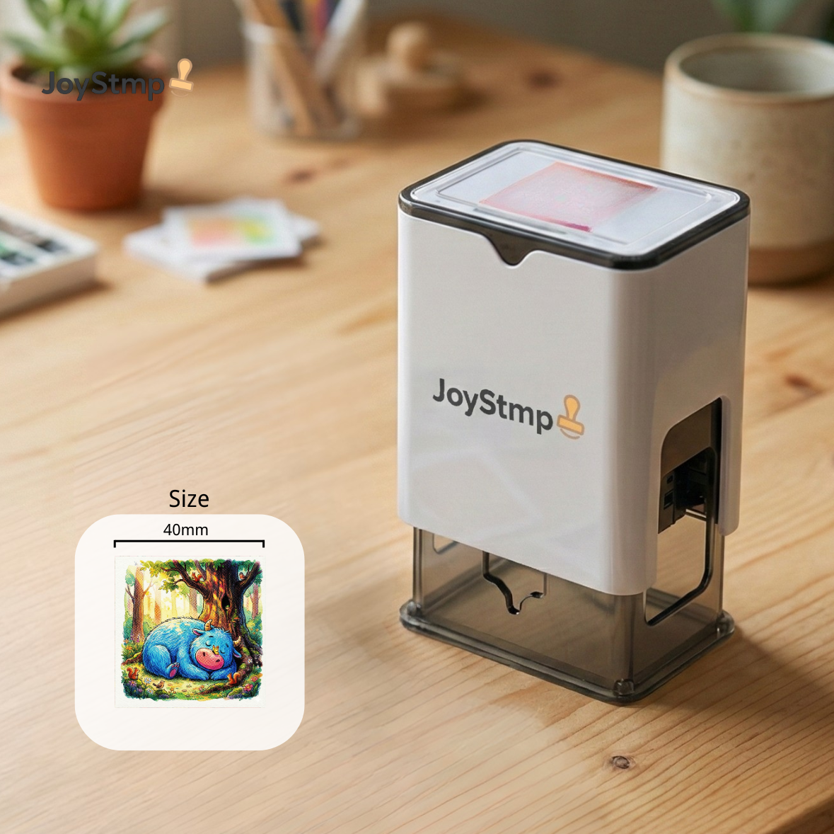 Joystmp Moozi Full Color Stamp 1-2