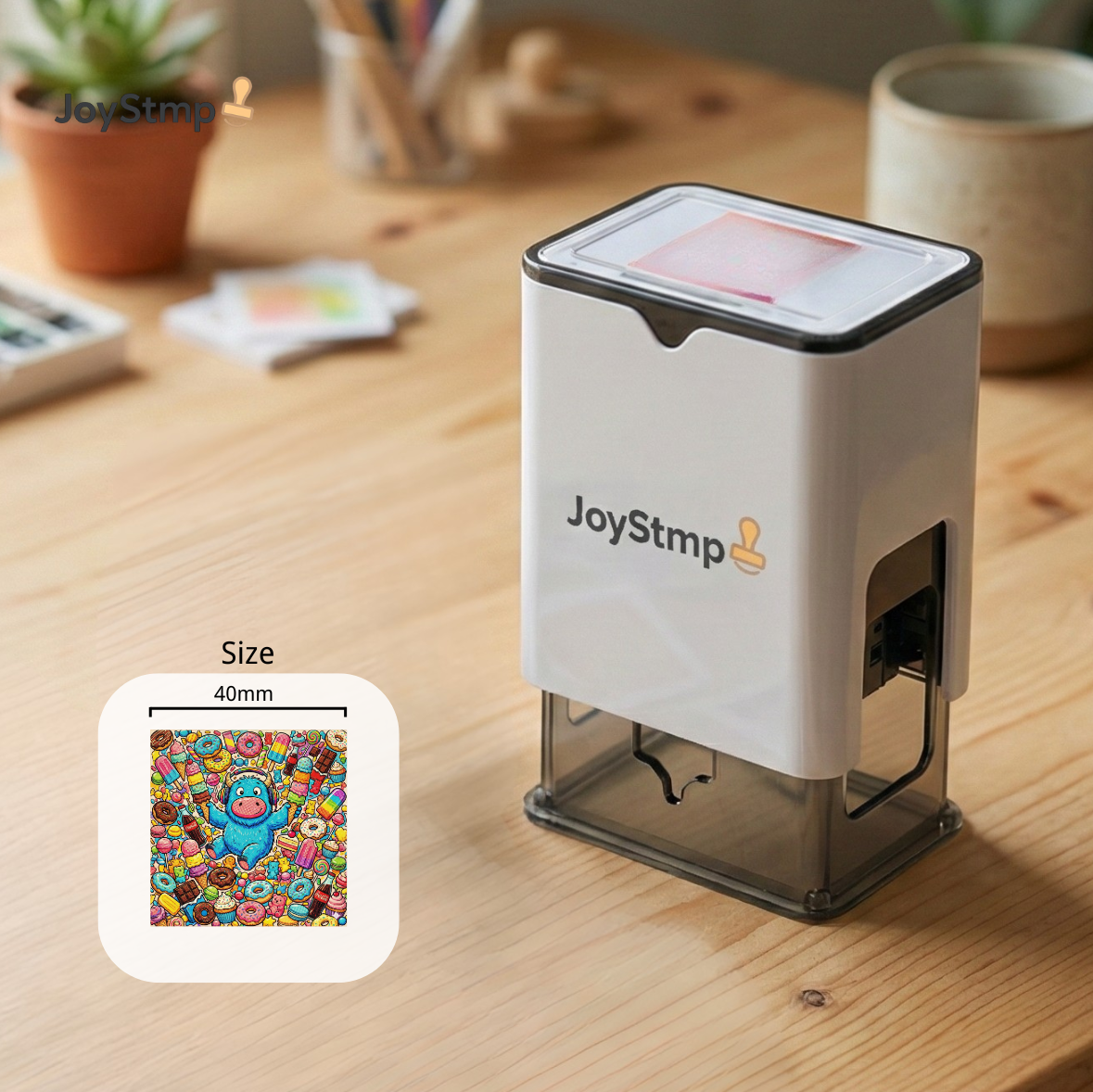 Joystmp Moozi Full Color Stamp 1-4