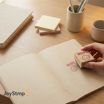 “Nope” Emo Stamp