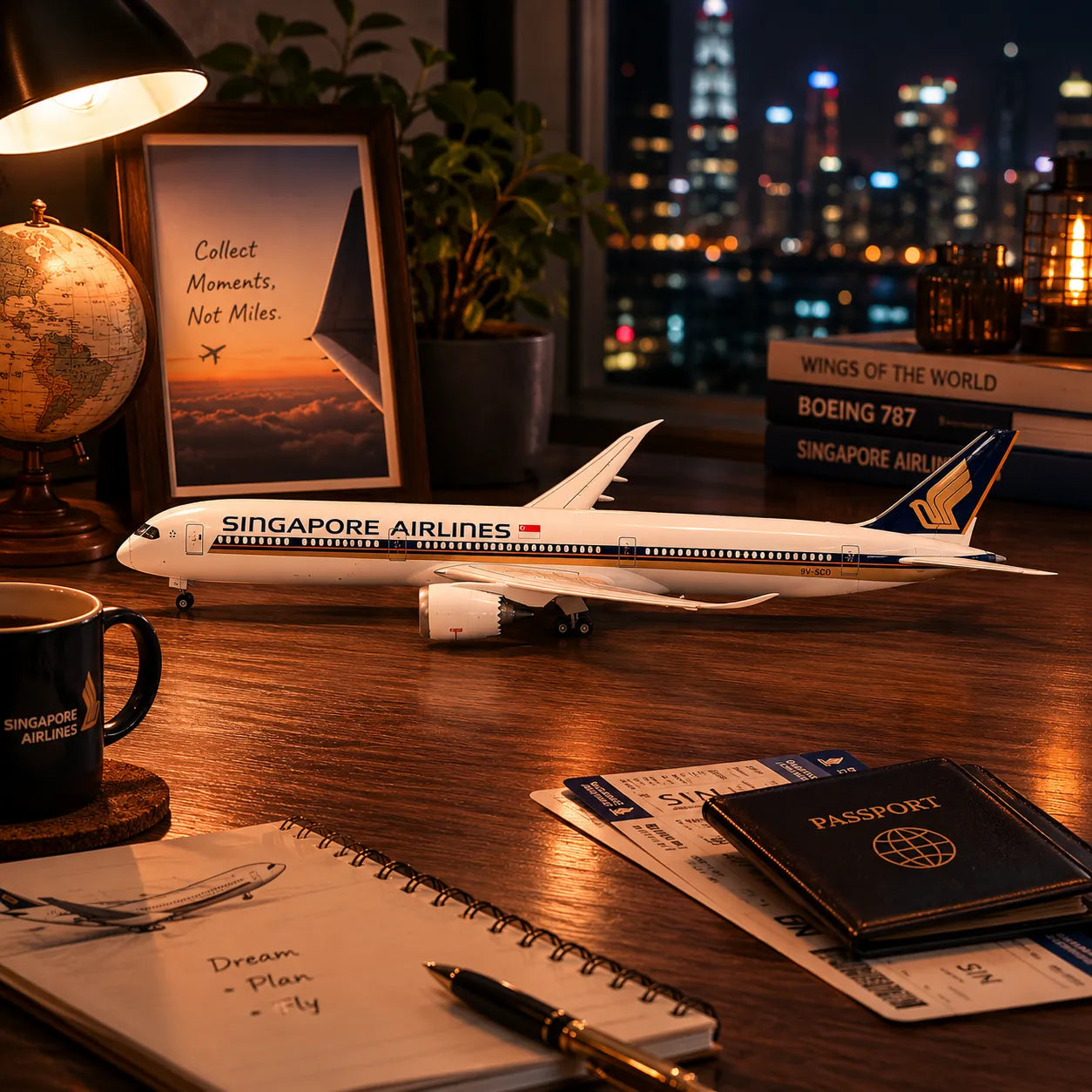 JoyStmp SkyVoyage Singapore Airlines 787-10