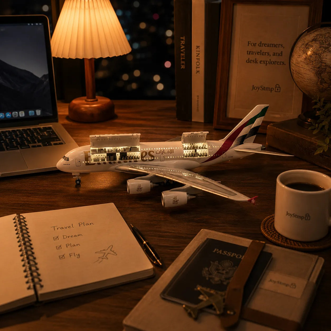 JoyStmp SkyVoyage Emirates A380